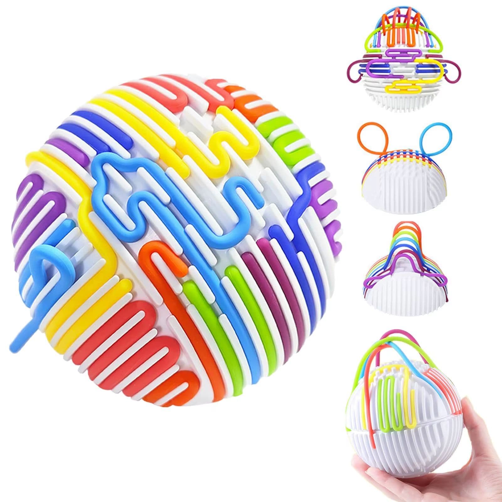 RAINBALL - TĘCZOKULA - zabawa rozwijająca wyobraźnie